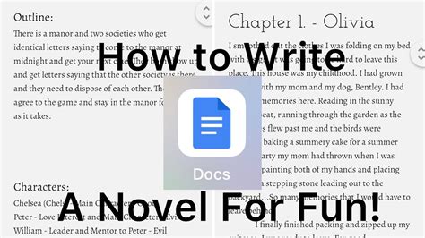 How to Write a Novel on Google Docs: A Journey Through Digital Creativity and Unrelated Musings